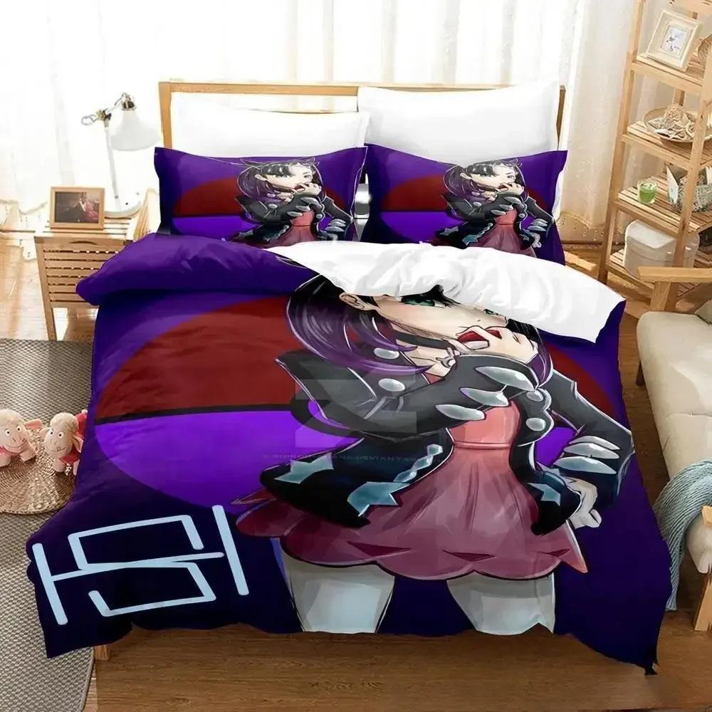 3D Print Anime Marnie Bedding Set Duvet Cover Bed Set Quilt Cover Pillowcase Comforter King Queen Size Boys Adult Bedding Set