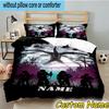3PCS Custom Name Eleven Stranger Bedding Set, Bedding Set Including 1pc Duvet Cover And 2pcs Pillowcases for Bedroom,Dormitory Gift