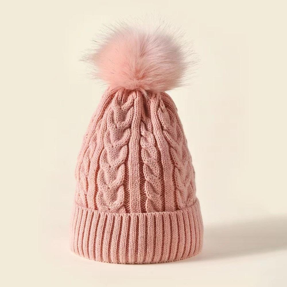 Warm Winter Twist Knitting Hat Korean Style Winter Bonnet Fashion Ski Snow Beanies  Hiking