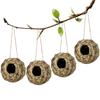 Birds Nest Bird Cage Grass Egg Cage Bird House Outdoor Decorative Weaved Hanging Parrot Nest Houses Pet Bedroom