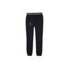 Gestrickte Jogginghose Herren Schwarz Moderate Gerade Passform Hose 10018340-A03