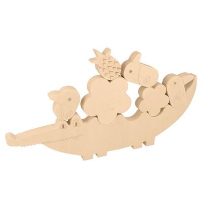 Crocodile Wooden Balancing Game