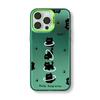 Silver Black Kitten Phone Case for iPhone 12 Pro Max/16/17, Niche Design