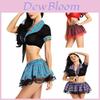 Captivating Sexy Womens School Girl Outfit With Plaid Skirt And Flirty Lingerie