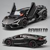 ABAC1 1:32 Revuelto Sports Car Alloy Model Diecast Metal Miniature Model Car Sound Light Children Toy Car Vehicles GIfts