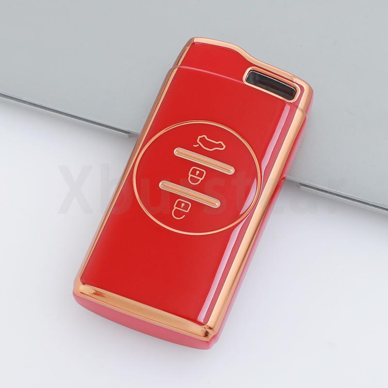 Tpu Auto Key Fob Case Cover Fit For Chery Auto Tiggo 8 Arrizo 5 Pro Gx 5X Eq7 Chery Auto Tiggo 7 Pro Keyless Housing Remote Hoilder Auto Accessories