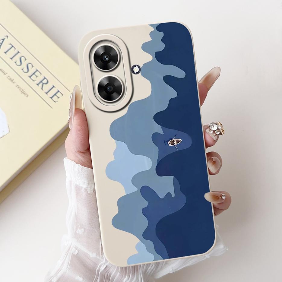 Für Realme Note 60 Hülle RMX3933 Luxus Candy Lackierte Abdeckung Weiche TPU Handyhülle Für Realme Note 60X Note60 Narzo N61 Fundas Coque