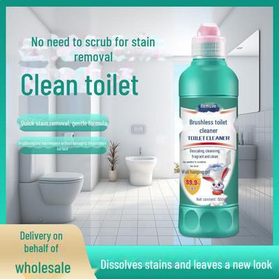 Detergente per WC Senza Odore e Senza Spazzola: Formula Delicata per Rimuovere Sporco e Calcare, Lucidare e Mantenere i WC.