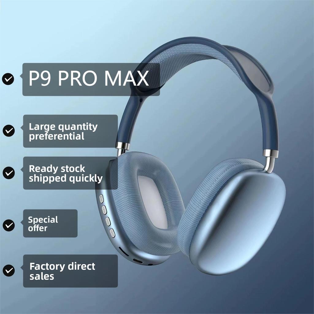 Head Mounted Wireless Bluetooth Headset Long Battery Life Subwoofer Headset