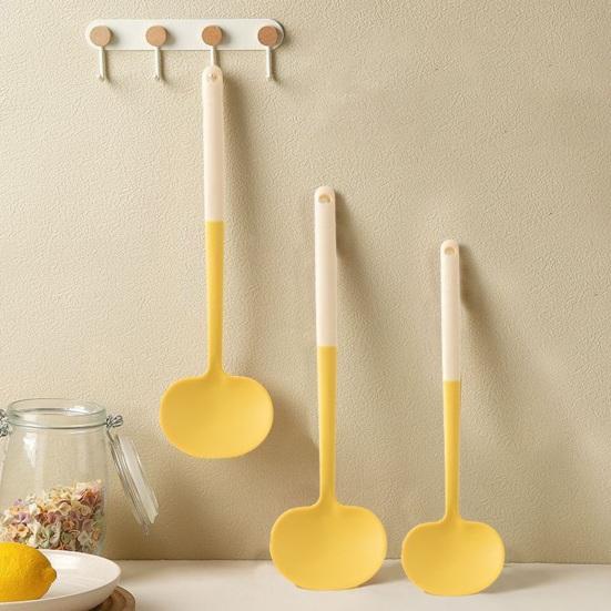 Spatulă Silicon Ciupercă pentru Gătit Răsucitor Rezistent la Căldură pentru Tigăi Antiaderente și Acoperite Ustensilă Sigură de Bucătărie pentru Gătit