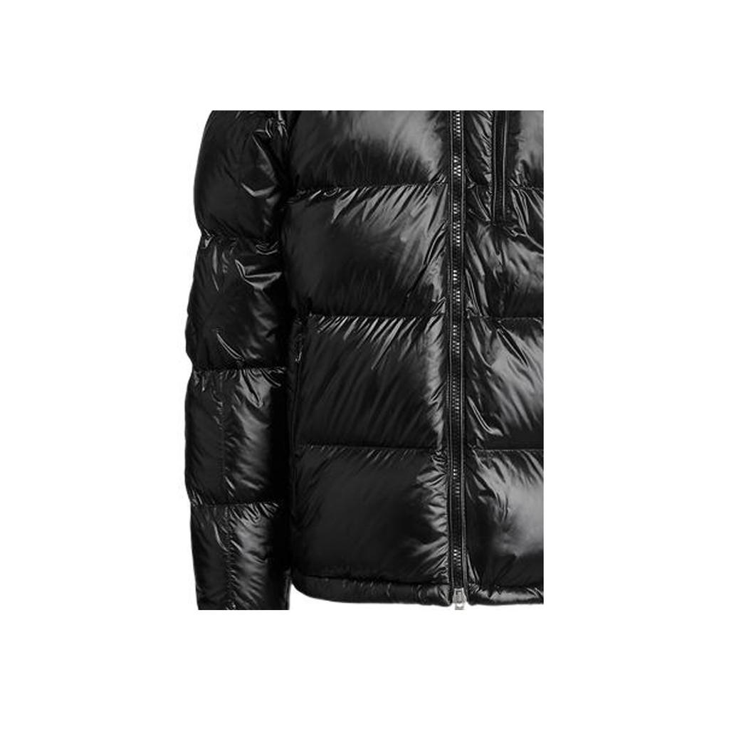 Polo Ralph Lauren Jednobarevná prošívaná bunda se stojáčkem, dlouhým rukávem a zapínáním na zip, pánská bunda, černá, MNPOOTW16020653-001