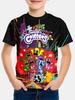 3D Geprinte T-shirts voor Jongens en Meisjes Zomer Anime HOT S-SmilingS C-Critters Cartoon Anime Casual Korte Mouwen Kinder Tops
