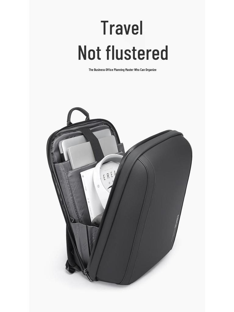 BANGE Men's Large-Capacity Laptop Backpack – Casual Business & Student Use