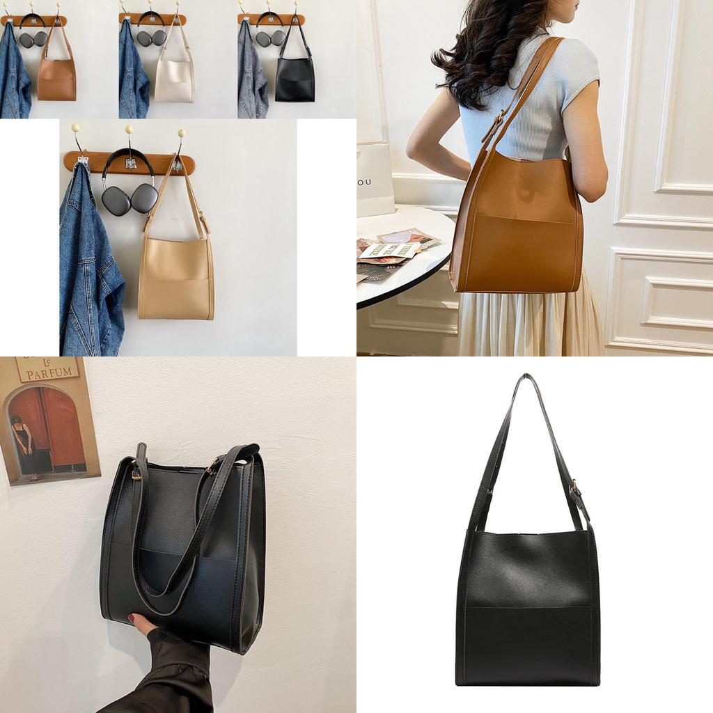 Stylish Retro Large Capacity Tote Bag For Women Perfect For Spring Summer 2024