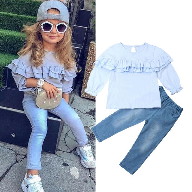 Buy Baby Girl Clothes Sets Blue Long 