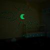 Sky In The Dark Wall Stickers 252 Adhesive Dots and Moon for Sky Decor For Kids Bedroom Birthday Gift