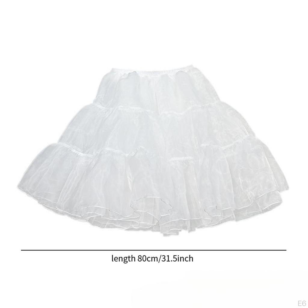 Petticoat for Women Layer Lolita Skirt Dance Prom Party