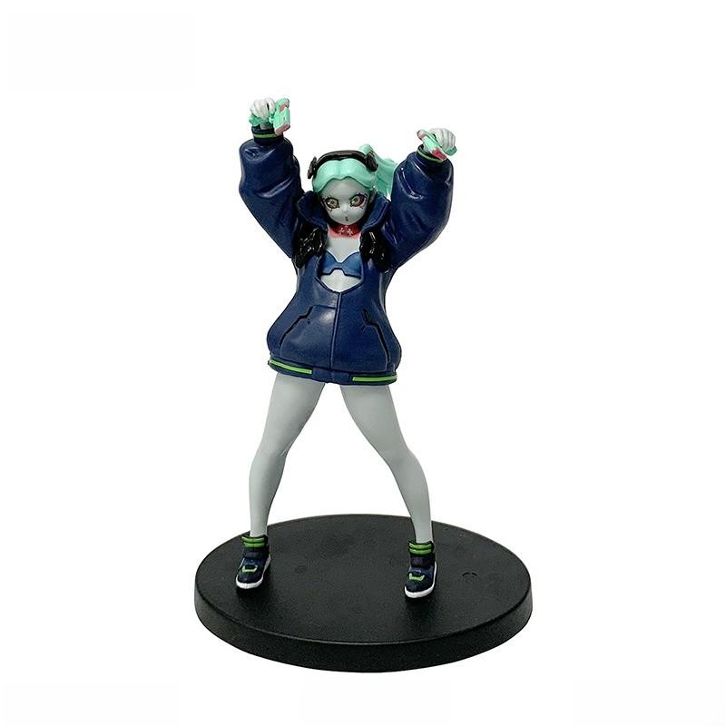 Cyberpunk Edgerunners Rebecca Pvc Figurine With Collectible Display For Anime Fans