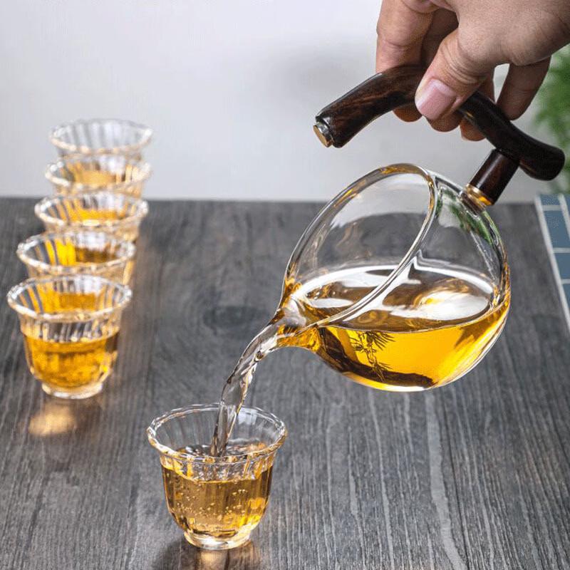 Shangqi Semi-Automatic Glass Tea Infuser