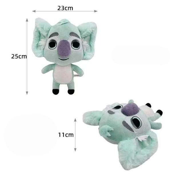 Nuovo Peluche Back To The Outback Film Frank Maddie Morbido Cartone Animato Koala Ripieno Bambola Lucertola Regalo di Natale