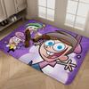 Cartoon The F-Fairly O-OddParents Entrance Door Mat Washable Non-Slip Living Room Sofa Chairs Area Mat Kitchen Welcome Doormat