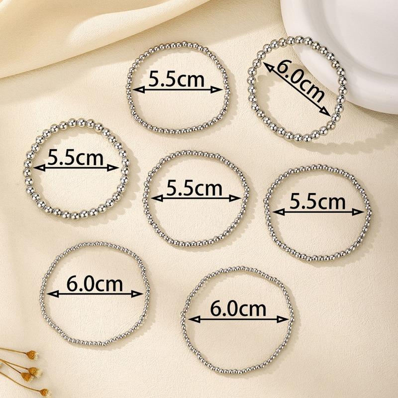 Multi-piece set, fashionable, simple and versatile, love pendant, bracelet, niche design sense, jewelry, personalized bracelet, women's tide