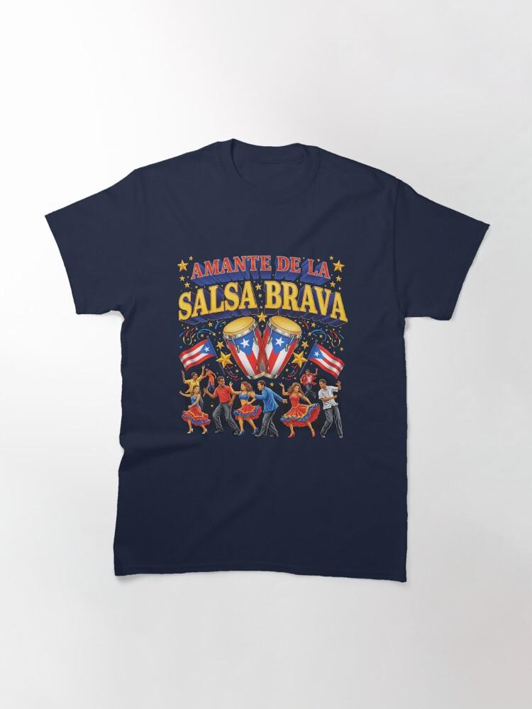 Héctor Lavoe Maracas Bongoes Congas Puerto Rico Amante Salsa Brava Classic T-Shirt