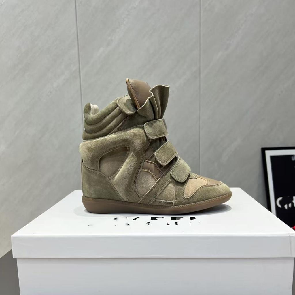 Women's Sports and Casual Mountaineering Shoes for Celebrities with An Inner Height Increase of 5.5CM