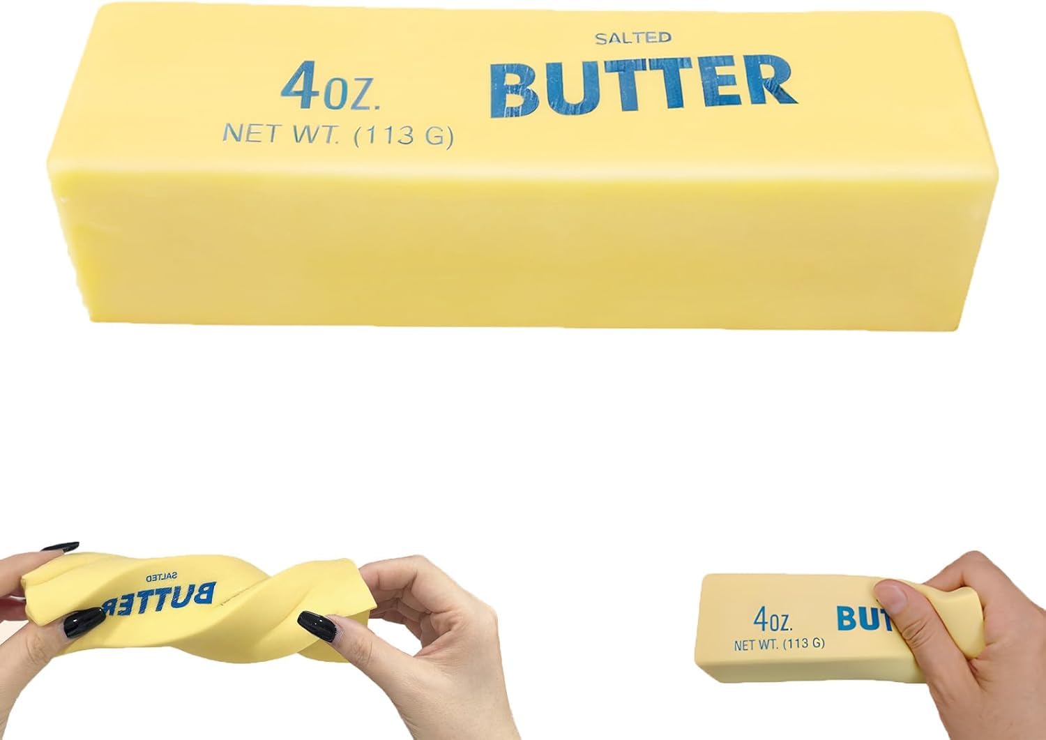 

Butter Squeeze New Slowly returns to its original Stress latex Cute and Adult squeeze large squeeze [2026 Model] shape. relief. High-elasticity toy.