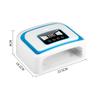 120W Rechargeable Nail Light Therapy Machine UV Baking Lamp Led Nail Polish Curing Instrument Wireless Power Storage Model