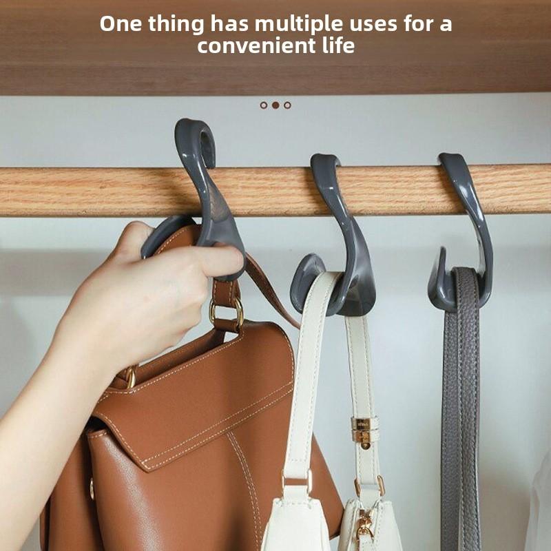 Multi-functional Bag Hook, Arched Hanging Bag, Wardrobe Hanging Rack, Silk Scarf, Tie, Belt Hook Rack, Hat Storage