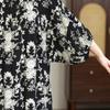 Eleganta Oversize-klänningar för kvinnor Plus Size Casual Sommar Långklänning Lös Vintage-kläder