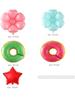Summer Donut Candy Balloon Set Little Daisy Children'S Birthday Donut Themed Aluminum Film Balloon