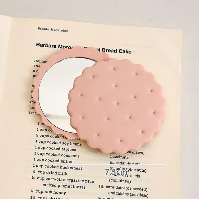Baburu - Biscuits Portable Mirror / Hair Comb / Set (Various Designs)