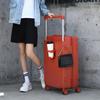 PACKAGE FASHION Wide Drawbar Travel Luggage