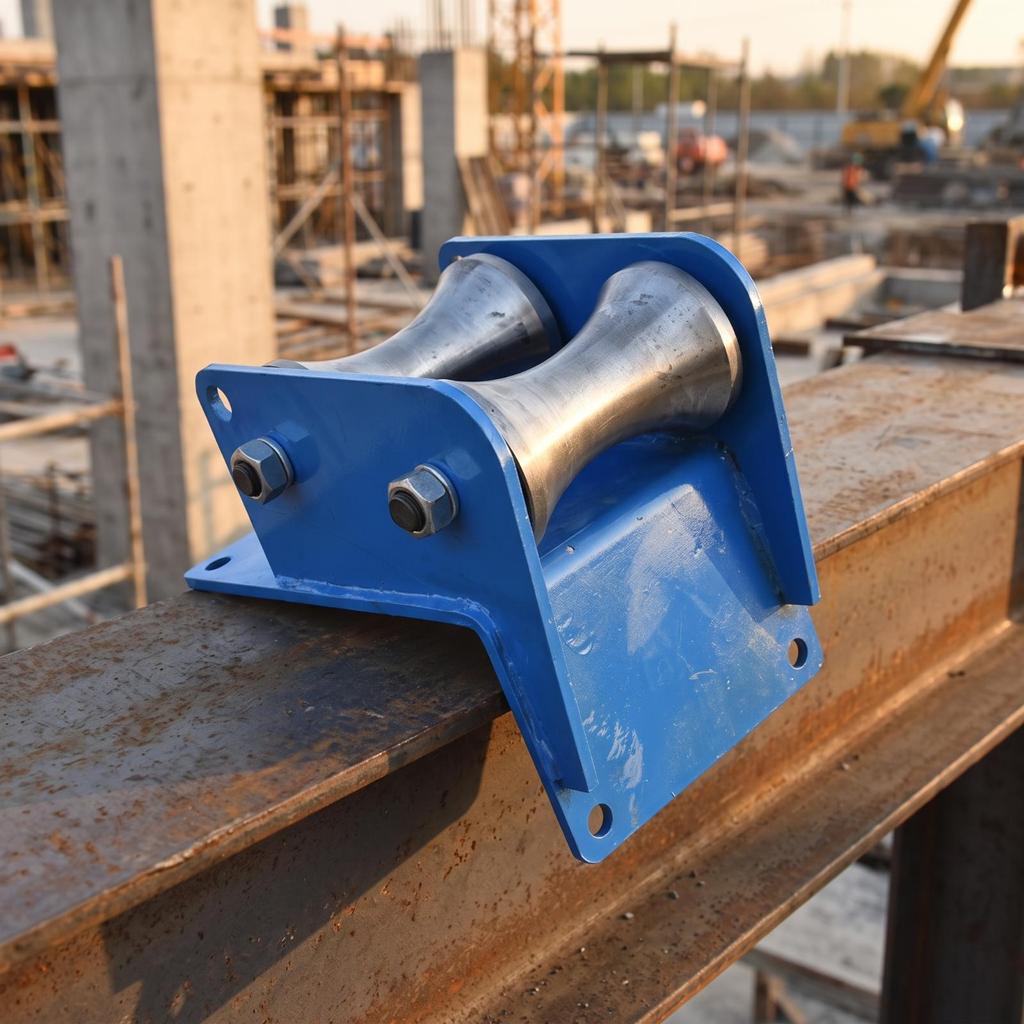 Cable Pulley with Steel Rollers Low-Friction Double Roller Guide Smooth