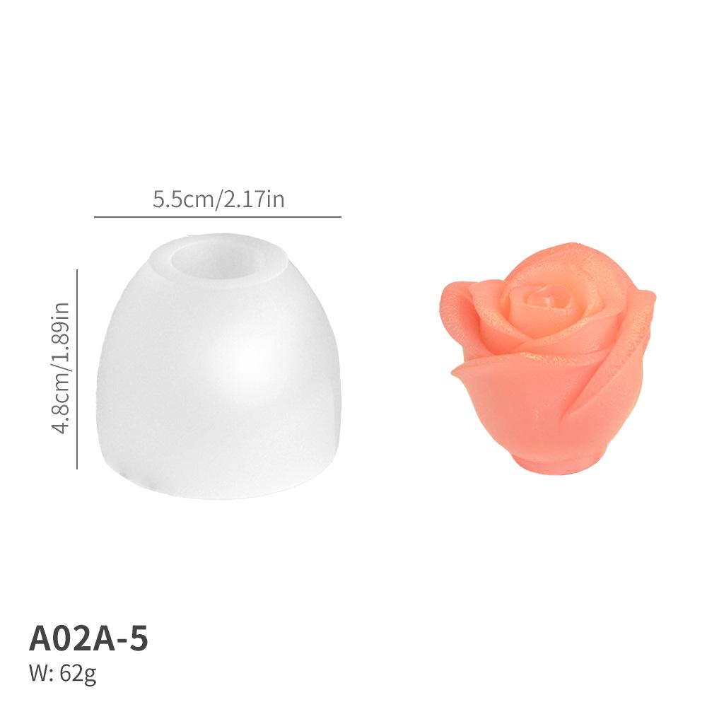 3D Floral Silicone Mold: 19 Flower Shapes for Fondant, Cake, and Candle DIY