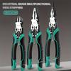 [9-in-1 Multifunctioneel] 9-in-1 Multifunctionele Tangenset | Besparende Veer | Elektriciens & Doe-het-zelvers | KnipPerfect