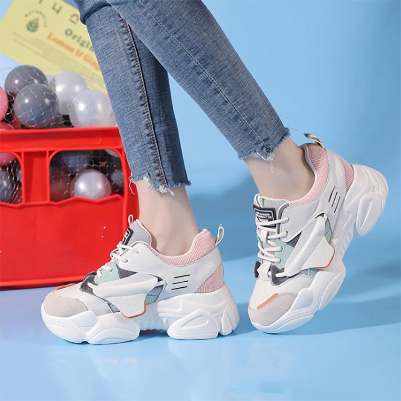 Zapatos deportivos pequeños más altos Spring Net Zapatos rojos de mujer  Zapatillas de plataforma transpirable comprar a buen precio — entrega  gratuita, reseñas reales con fotos — Joom