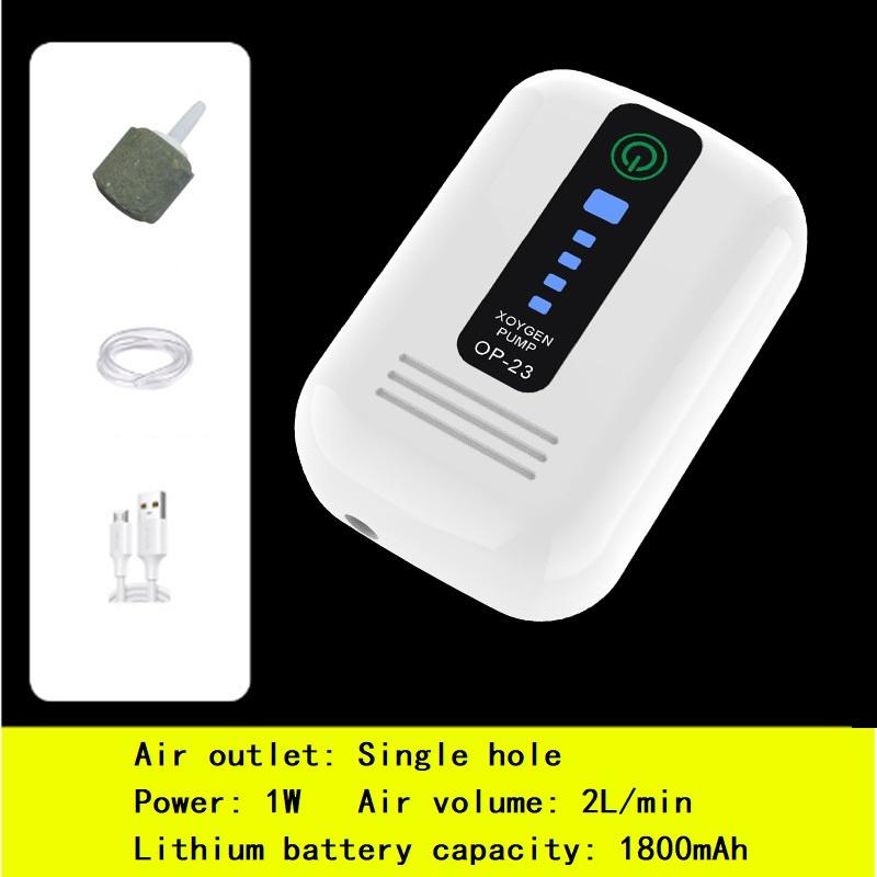 

Portable Usb Oxygen Pump Oxygen Compressor Rechargeable Air Pump Aquarium Fish Tank Outdoor Fishing Accessories Dropship