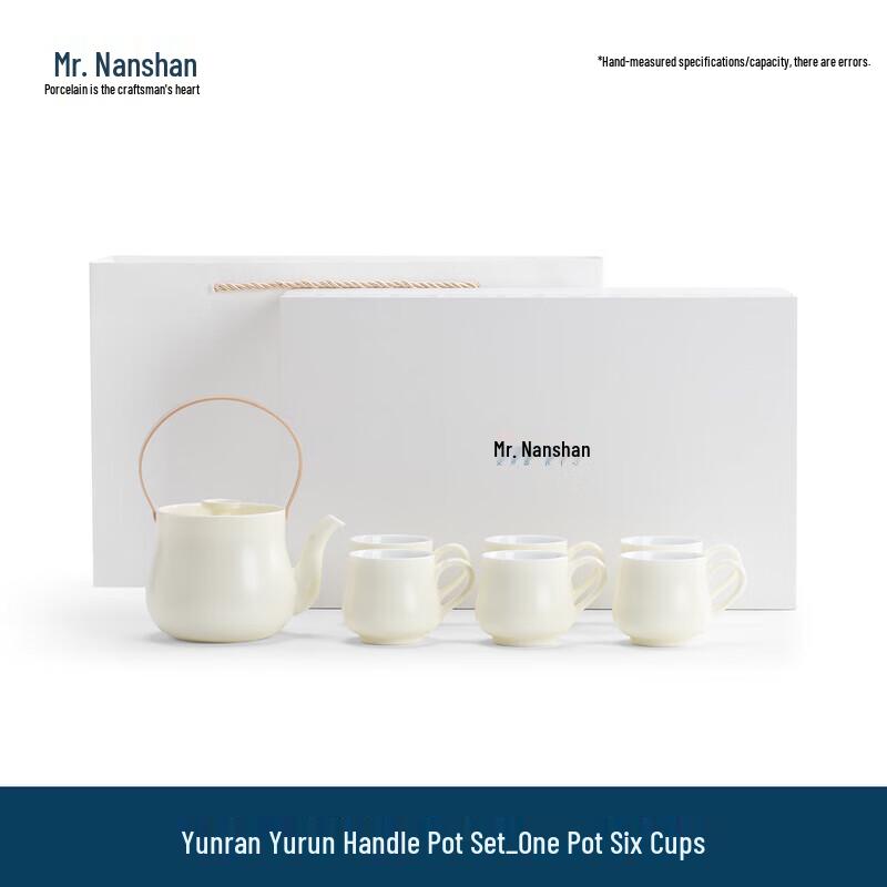 Nanshan Gentleman Ceramic Kung Fu Tea Set