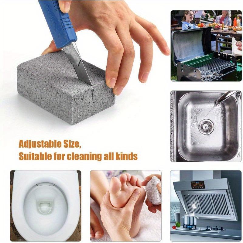 1PC  Barbecue Cleaning Bricks - Magic Stone Barbecue Cleaning Brush for Outdoor Camping and Picnicking - Easy To Clean