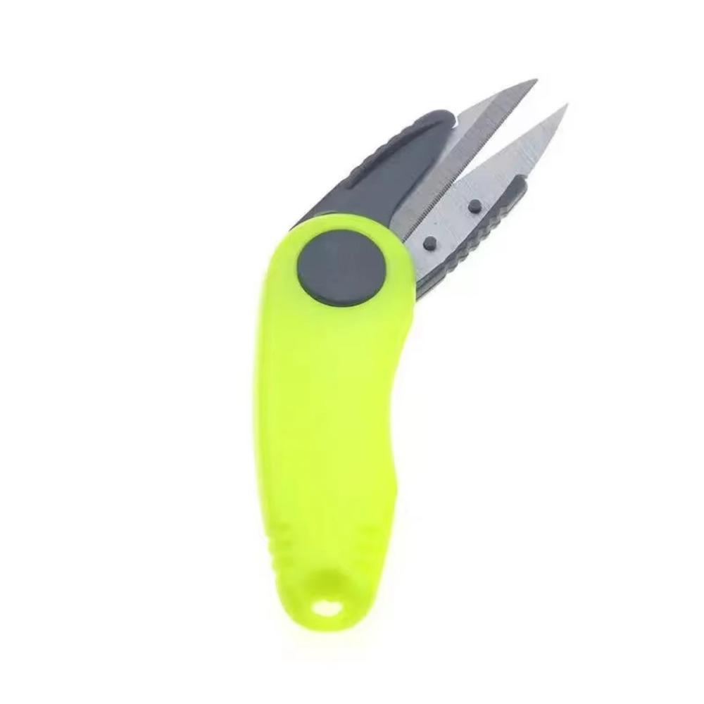 

Multifunction Tool Folding Scissors Foldable Design Stainless Steel Scissors Gear Tool Application жёлтый