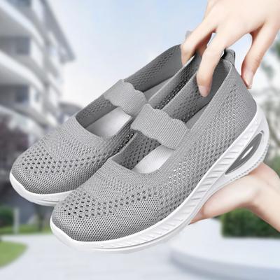 Damskie buty z miękkimi podeszwami, które nie męczą stóp. Letnie Nowe Buty Materiałowe, Wygodne i Oddychające, Buty na Jeden But