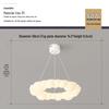 Nordic Modern Minimalist Cream Bubble Ceiling Light for Master Bedroom