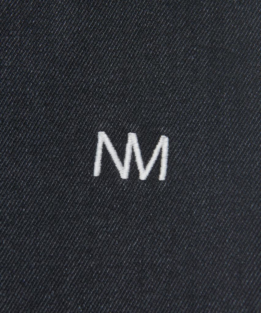 Nomaenyueol Straight Wide Denim Pants - Black