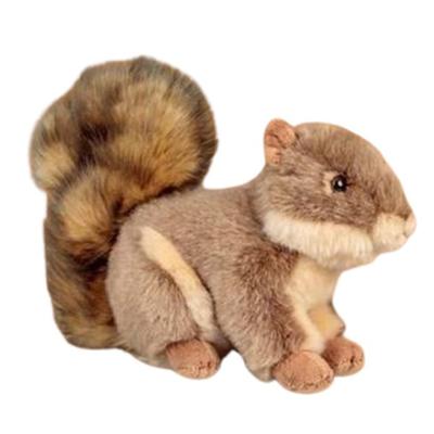 Animigos Animal Friend from the UK Cute Stuffed Animal, 17cm, Gray Squirrel, Korean Baby Products