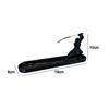 Quiet Corner Stick Stand Statue with Long Tray for Shelf Desk Display Piece, 7.5 X 3.1 X 3.9 In Figure Form for Reading Corner Styling