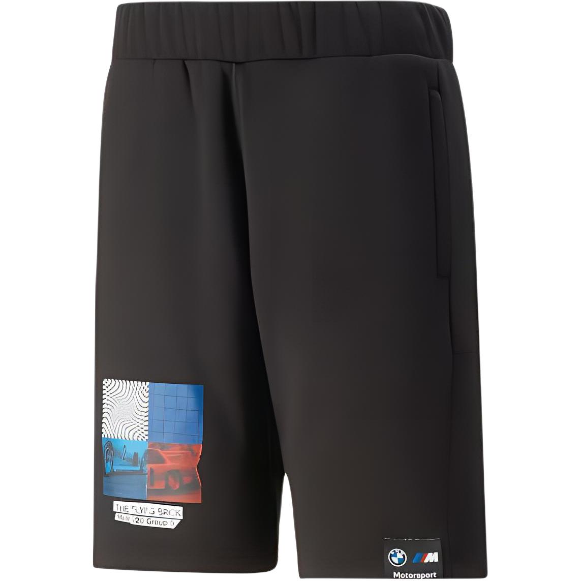 

Puma Bmw M Motorsport Pattern Printed Mid Waist Straight Casual Shorts Men shorts 538138-01 S