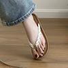 Fashion Slides Soft On Beach Woman Slippers Non Slip Small Size Sandals Vip 2025 Trend Shoes for Women Casual Chic and Elegant Shoe 39